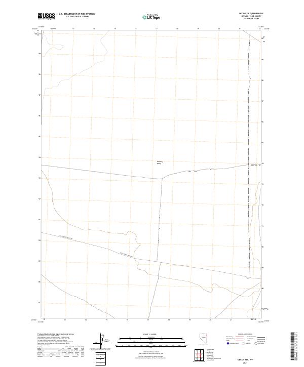 Decoy SW, NV — USGS 7.5-minute topo (2021)