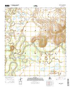 Ophir C-4 NE, AK — USGS 7.5-minute topo (2015)