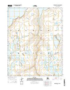 Wainwright B-1 NW, AK — USGS 7.5-minute topo (2014)