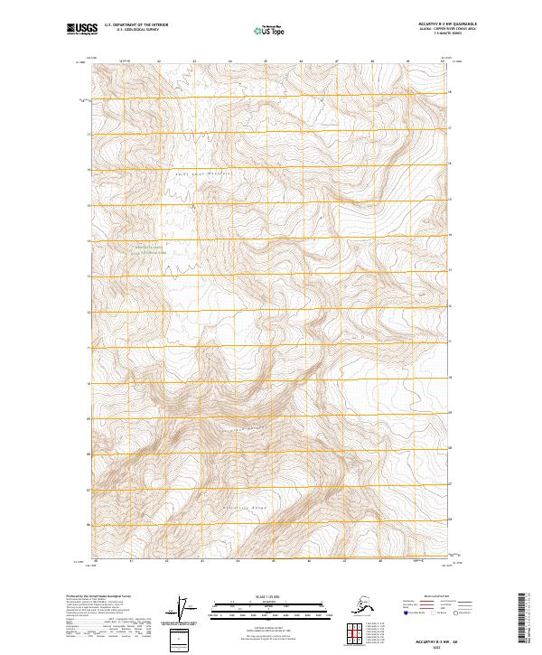 McCarthy B-3 NW, AK — USGS 7.5-minute topo (2023)