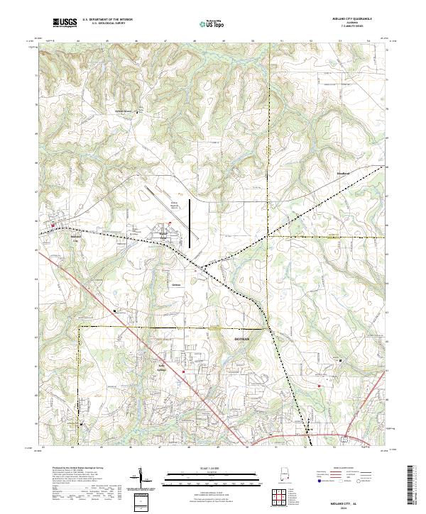 Midland City, AL — USGS 7.5-minute topo (2024)