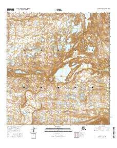 Gulkana D-5 NE, AK — USGS 7.5-minute topo (2016)