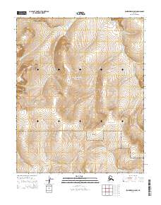 Bendeleben D-5 SW, AK — USGS 7.5-minute topo (2014)