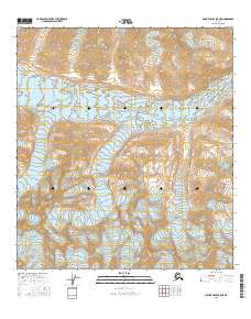 Mount Hayes B-5 NE, AK — USGS 7.5-minute topo (2016)
