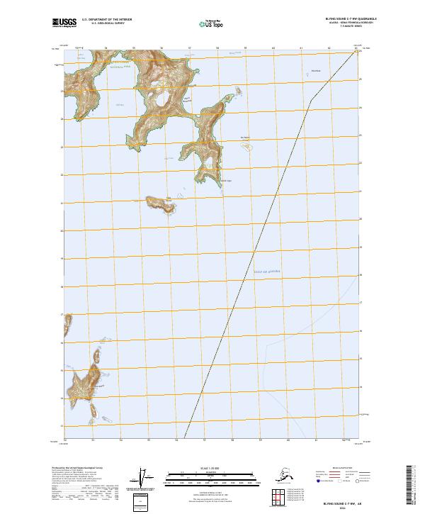 Blying Sound C-7 NW, AK — USGS 7.5-minute topo (2024)