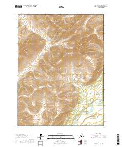 Chandalar B-3 NE, AK — USGS 7.5-minute topo (2017)