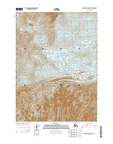 Bering Glacier B-8 SE, AK — USGS 7.5-minute topo (2014)