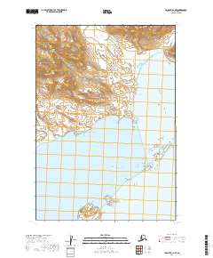 Ugashik B-1 NW, AK — USGS 7.5-minute topo (2019)