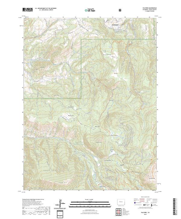 Fulford, CO — USGS 7.5-minute topo (2023)