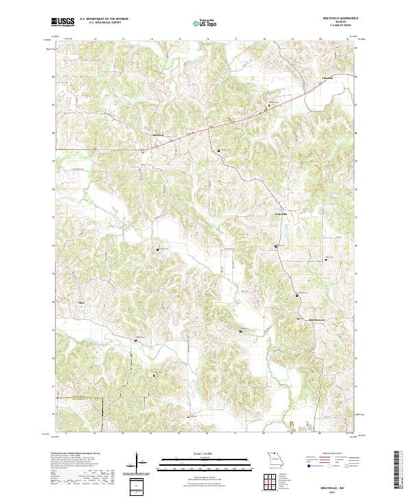 Graysville, MO — USGS 7.5-minute topo (2021)