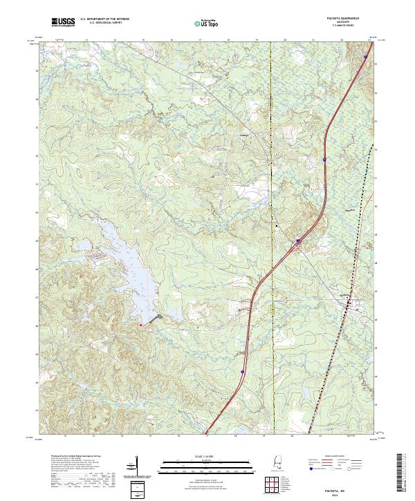 Pachuta, MS — USGS 7.5-minute topo (2024)