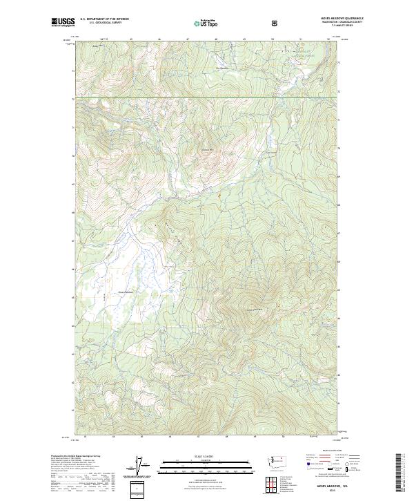 Moses Meadows, WA — USGS 7.5-minute topo (2023)