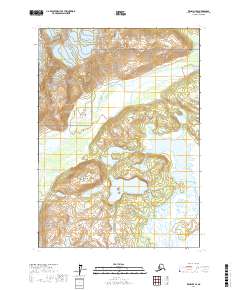 Kenai D-7 SE, AK — USGS 7.5-minute topo (2017)