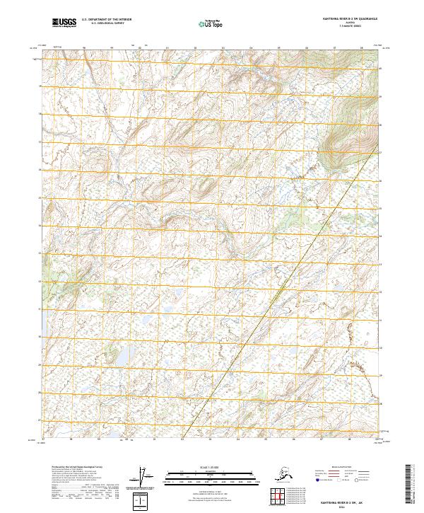 Kantishna River B-2 SW, AK — USGS 7.5-minute topo (2024)