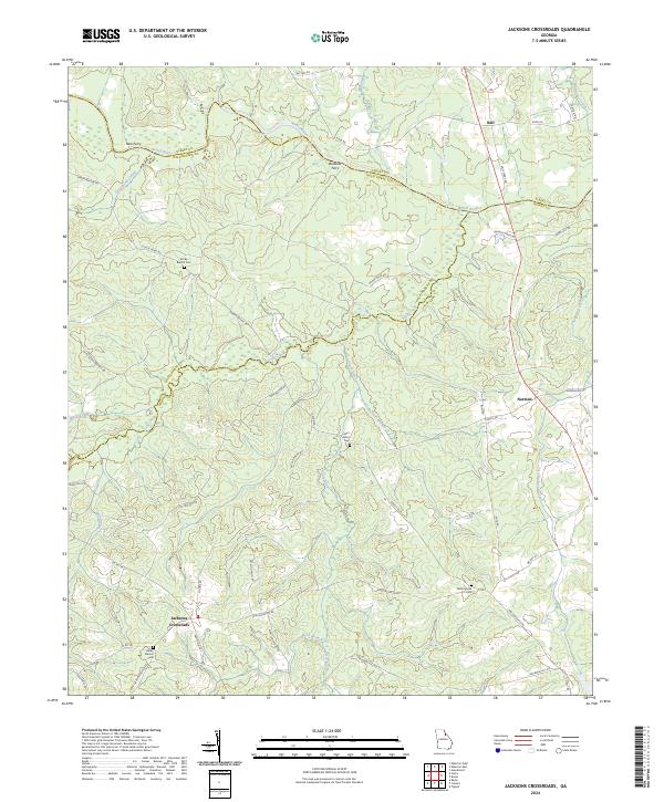 Jacksons Crossroads, GA — USGS 7.5-minute topo (2024)