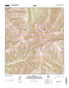 Tanacross D-2 SE, AK — USGS 7.5-minute topo (2013)