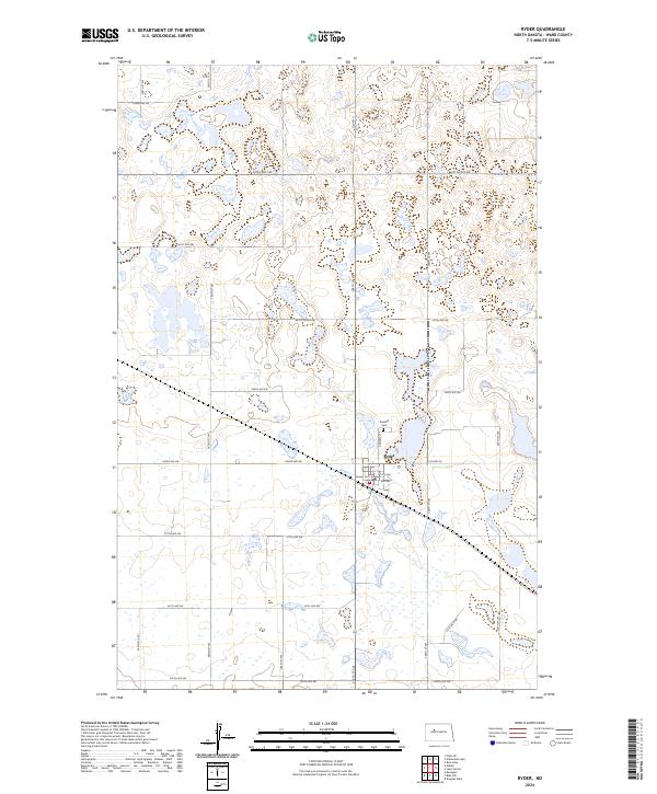 Ryder, ND — USGS 7.5-minute topo (2024)
