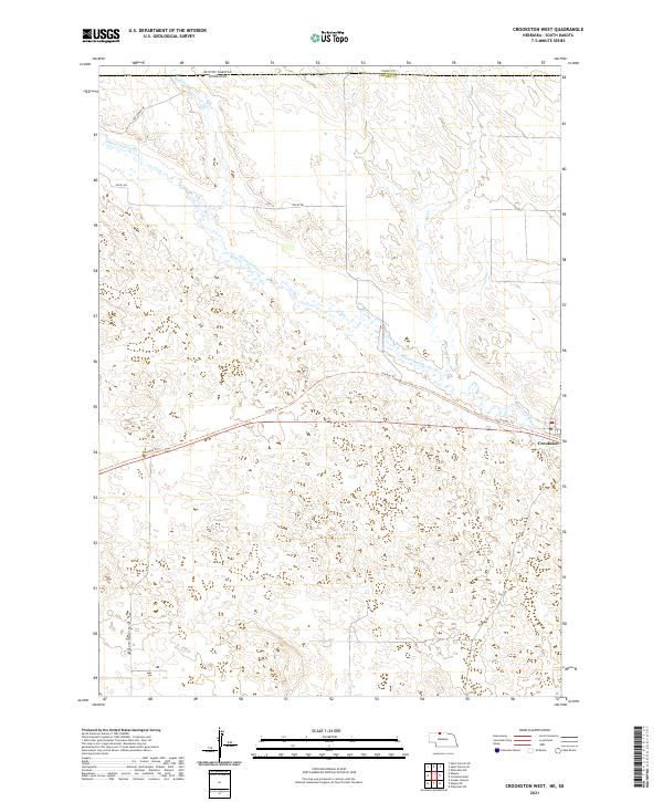 Crookston West, NE-SD — USGS 7.5-minute topo (2021)