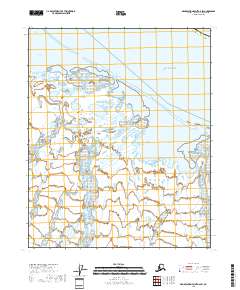 Demarcation Point D-2 SW, AK — USGS 7.5-minute topo (2018)