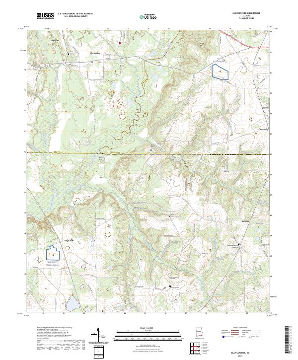 Clayhatchee, AL — USGS 7.5-minute topo (2024)