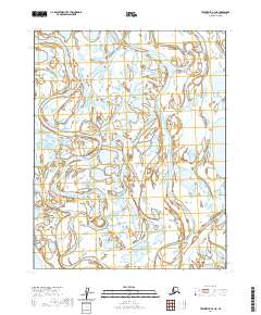 Teshekpuk B-4 NE, AK — USGS 7.5-minute topo (2020)