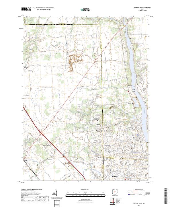 Shawnee Hills, OH — USGS 7.5-minute topo (2023)