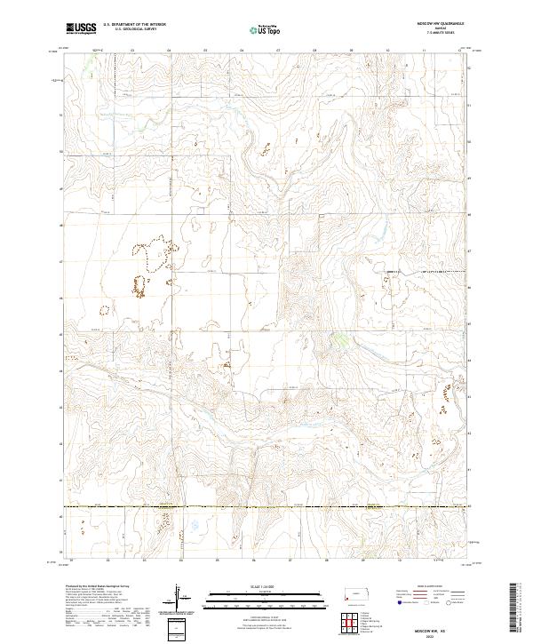 Moscow NW, KS — USGS 7.5-minute topo (2022)
