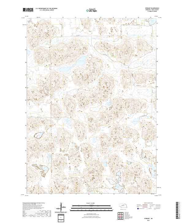 Sybrant, NE — USGS 7.5-minute topo (2021)