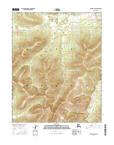 Bettles A-6 SE, AK — USGS 7.5-minute topo (2016)