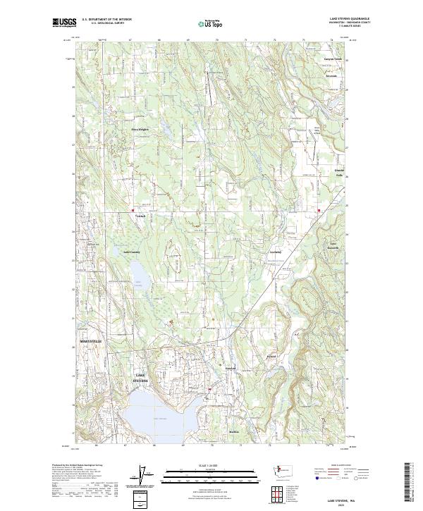 Lake Stevens, WA — USGS 7.5-minute topo (2023)