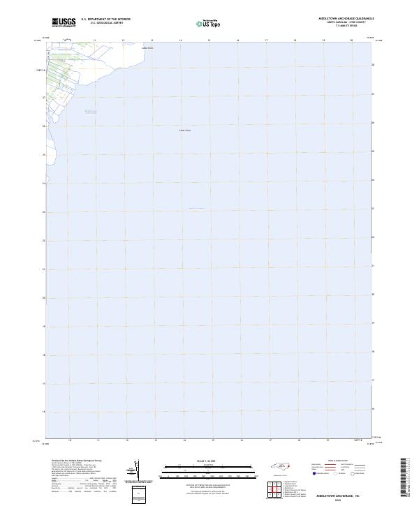 Middletown Anchorage, NC — USGS 7.5-minute topo (2022)