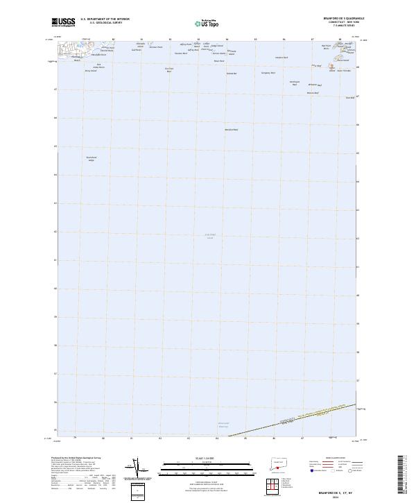 Branford OE S, CT-NY — USGS 7.5-minute topo (2024)