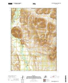 Taylor Mountains D-3 NE, AK — USGS 7.5-minute topo (2019)