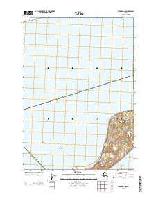 Tyonek A-1 NW, AK — USGS 7.5-minute topo (2013)