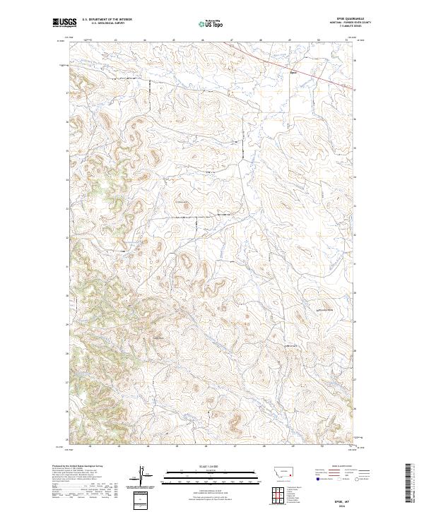 Epsie, MT — USGS 7.5-minute topo (2024)