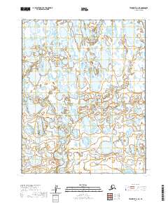 Teshekpuk B-1 NE, AK — USGS 7.5-minute topo (2020)