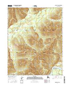 Hughes B-3 SE, AK — USGS 7.5-minute topo (2016)