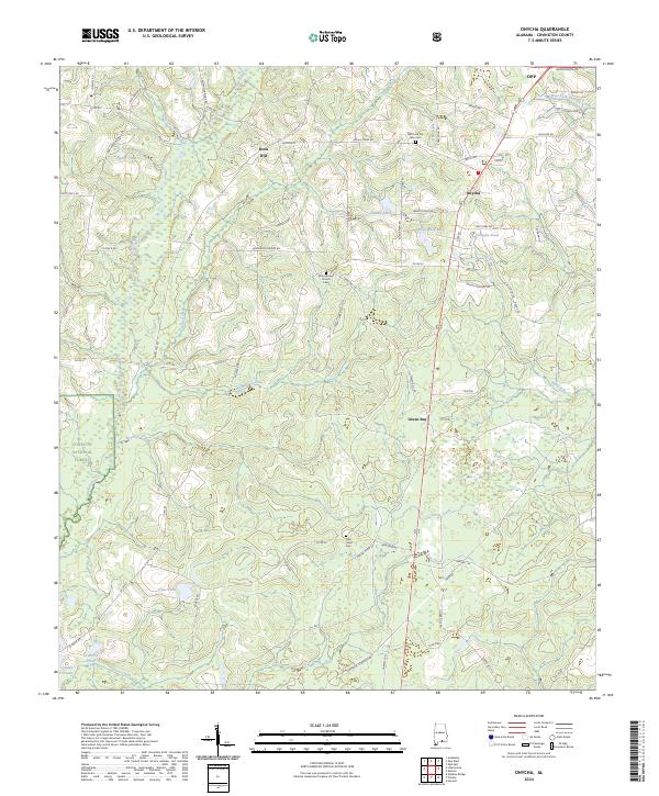 Onycha, AL — USGS 7.5-minute topo (2024)