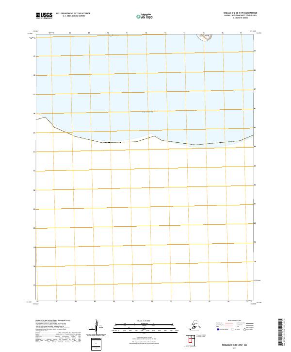 Seguam D-2 OE S NW, AK — USGS 7.5-minute topo (2021)
