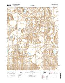 Teller D-1 NE, AK — USGS 7.5-minute topo (2014)