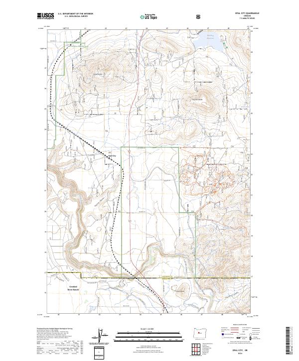 Opal City, OR — USGS 7.5-minute topo (2024)