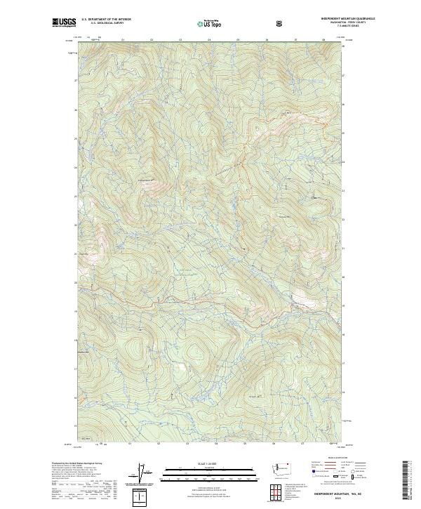 Independent Mountain, WA-BC — USGS 7.5-minute topo (2023)