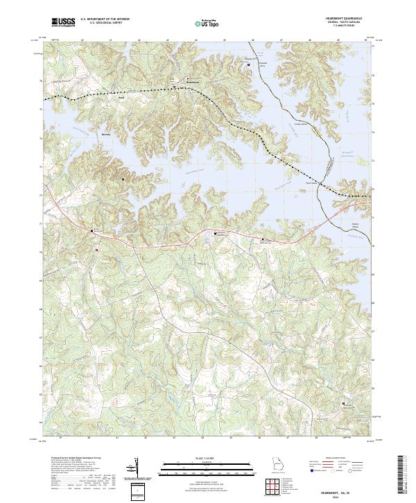 Heardmont, GA-SC — USGS 7.5-minute topo (2024)