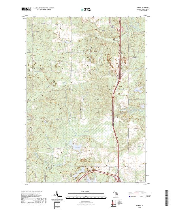 Hatton, MI — USGS 7.5-minute topo (2023)