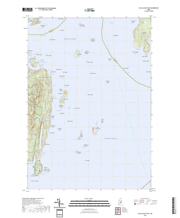 Isle Au Haut East, ME — USGS 7.5-minute topo (2024)