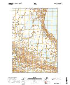 Ugashik D-3 NW, AK — USGS 7.5-minute topo (2019)