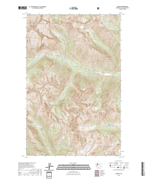 Holden, WA — USGS 7.5-minute topo (2023)