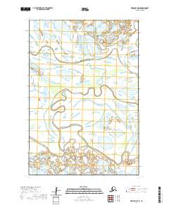 Marshall D-5 SE, AK — USGS 7.5-minute topo (2020)