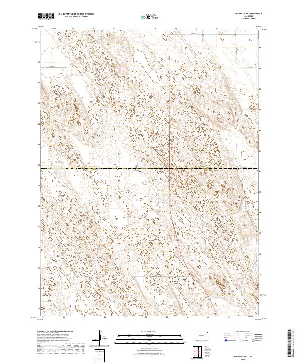 Wauneta NE, CO — USGS 7.5-minute topo (2022)