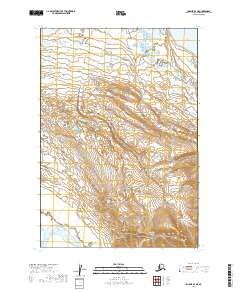 Ugashik B-4 NE, AK — USGS 7.5-minute topo (2019)